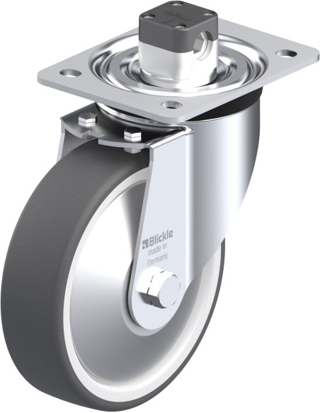 L-POTH 160G-CS11-FA poliuretano pasukamas ratukas su