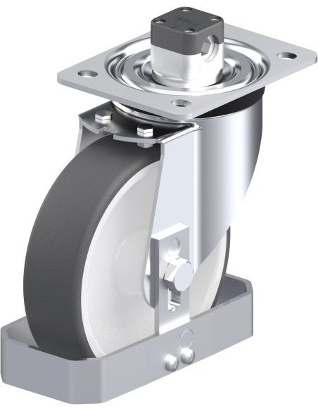 L-POTH 160G-CS11-FS poliuretano pasukamas ratukas su