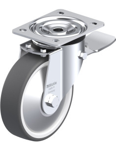 L-POTH 160G-ST-FA poliuretano ratukas su stabdžiais