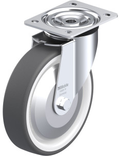 Poliuretano pasukamas ratukas L-POTH 200G-FA 200 mm