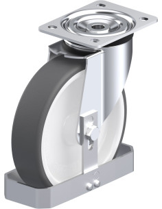 L-POTH 200G-FS poliuretano pasukamas ratukas 200 mm