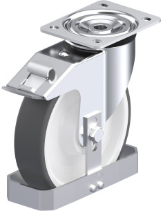 L-POTH 200K-FI-FS poliuretano pasukamas ratukas su