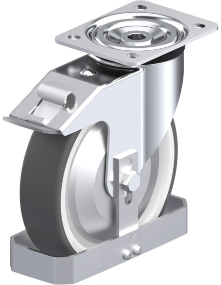 L-POTH 200R-FI-FA-FS poliuretano pasukamas ratukas su