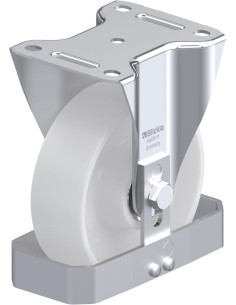 B-PO 150K-FS sintetinis fiksuotas ratukas 150 mm