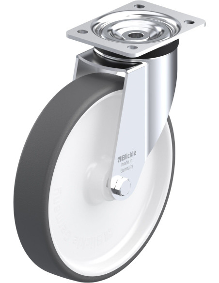 Pasukamas poliuretano ratukas L-POTH 250G-3, 250 mm