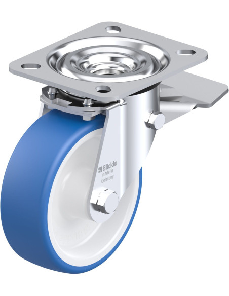 L-POTHS 100G-ST poliuretano ratukas su stabdžiais