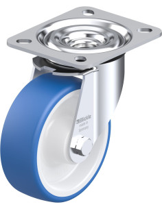 L-POTHS 100R poliuretano pasukamas ratukas 100 mm