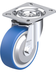 L-POTHS 100XKA-FA poliuretano pasukamas ratukas 100 mm