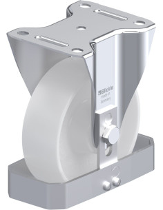 B-PO 150XR-FS sintetinis fiksuotas ratukas 150 mm