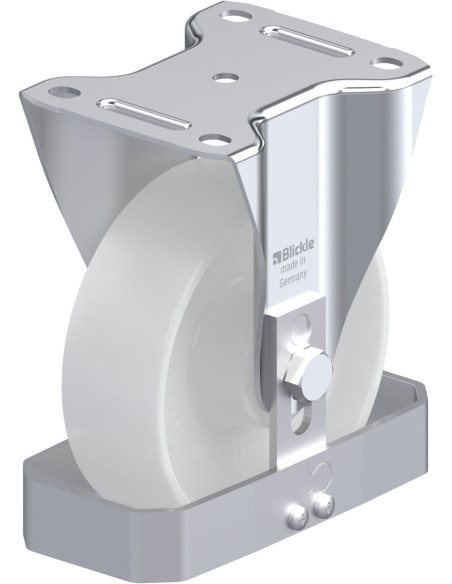 B-PO 150XR-FS sintetinis fiksuotas ratukas 150 mm