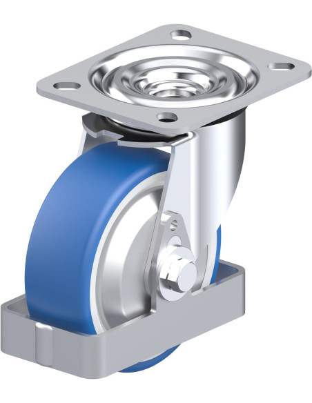 L-POTHS 100XR-FA-FS poliuretano pasukamas ratukas