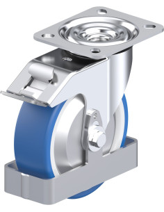 L-POTHS 125KA-FI-FA-FS - 125 mm poliuretano ratukas su