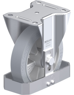 B-ALEV 161K-SG-FS fiksuotas ratukas dengtas guma