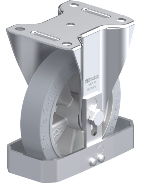 B-ALEV 161K-SG-FS fiksuotas ratukas dengtas guma