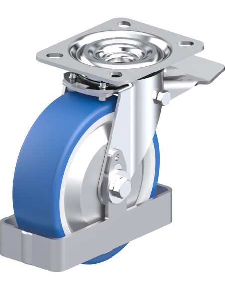 L-POTHS 125R-ST-FA-FS - 125 mm poliuretano pasukamas