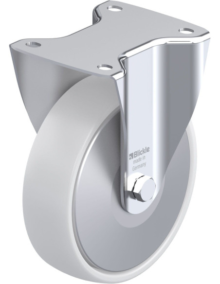 B-PO 175K-FA sintetinis fiksuotas ratukas, 175 mm