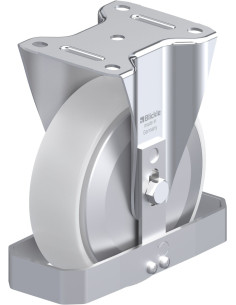 B-PO 175K-FA-FS sintetinis fiksuotas ratukas, 175 mm