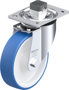 L-POTHS 160R-CS11 poliuretano ratukas su stabdžiais