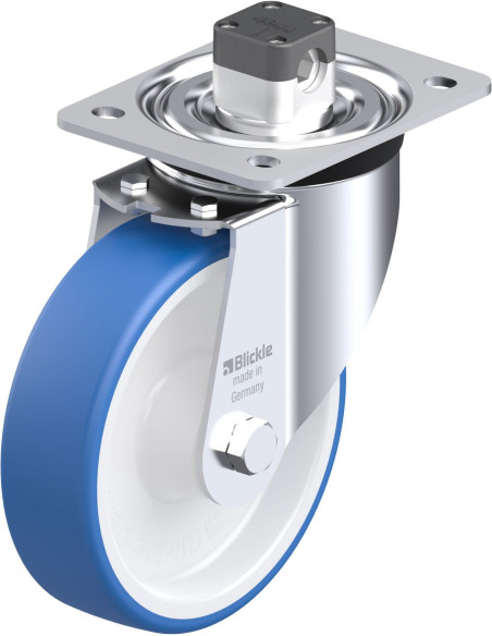 L-POTHS 160R-CS11 poliuretano ratukas su stabdžiais