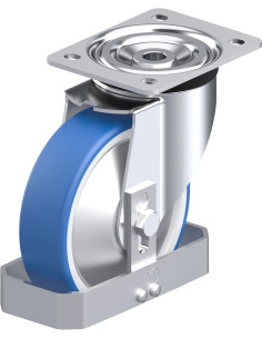 Pasukamas poliuretano ratukas L-POTHS 160XK-FA-FS