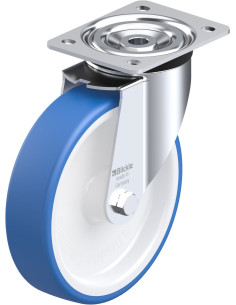 L-POTHS 200G Poliuretano pasukamas ratukas 200 mm