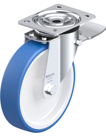 L-POTHS 200G-ST poliuretano ratukas su stabdžiais