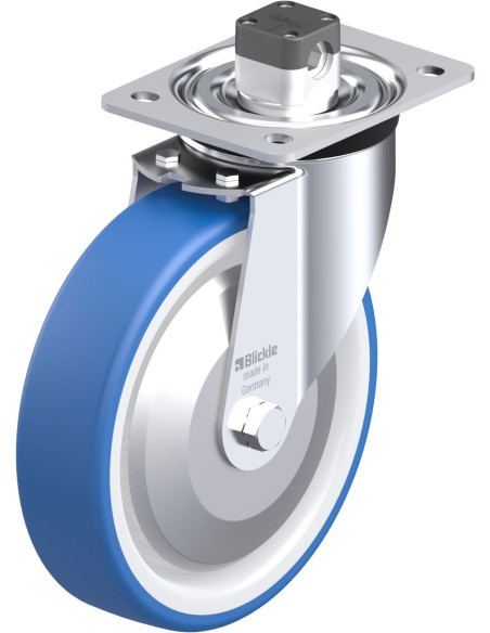 L-POTHS 200K-CS11-FA poliuretano ratukas su stabdžiais