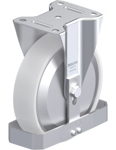 B-PO 200G-FA-FS sintetinis fiksuotas ratukas 200 mm