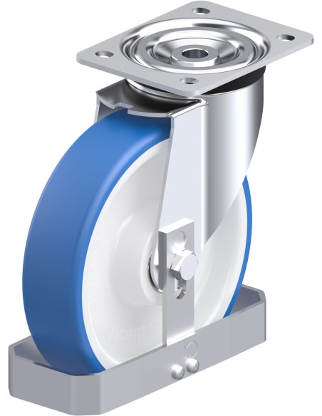 Poliuretano pasukamas ratukas L-POTHS 200K-FS 200 mm