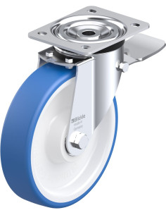 L-POTHS 200XK-ST Poliuretano ratukas su stabdžiais