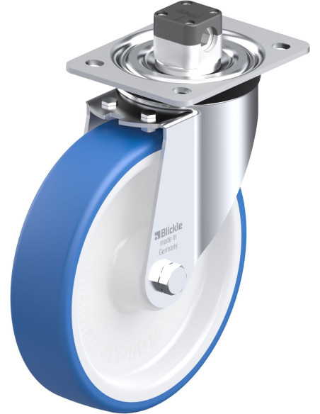 L-POTHS 200XR-CS11 poliuretano pasukamas ratukas su