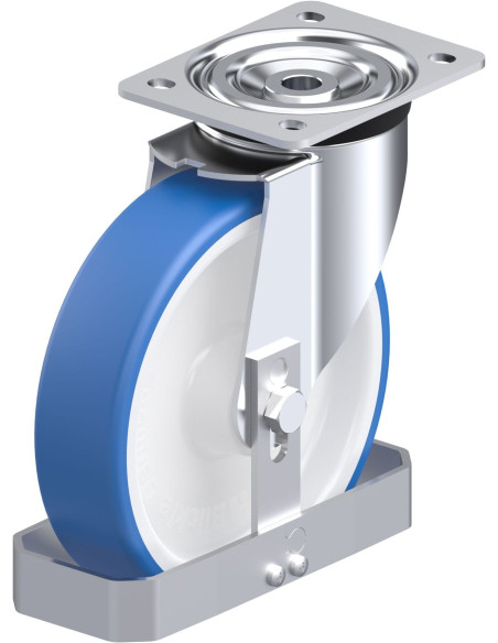 Pasukamas poliuretano ratukas L-POTHS 200XR-FS 200 mm