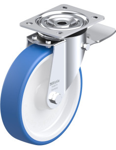 L-POTHS 200XR-ST poliuretano ratukas su stabdžiais