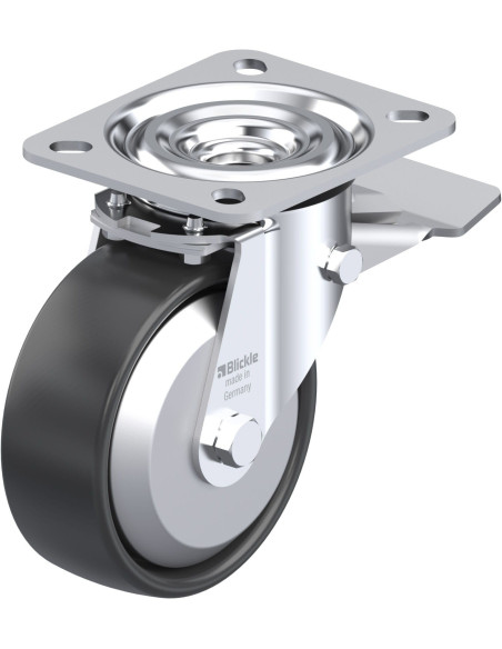 L-PP 100G-ST-FA pasukamas ratukas su stabdžiais