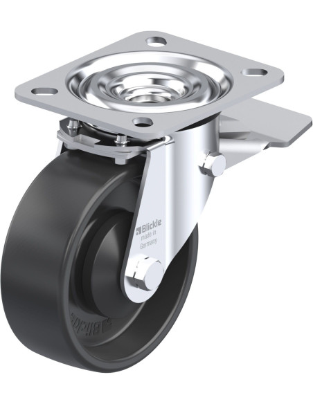 L-PP 100KA-ST pasukamas ratukas su stabdžiais