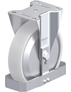 B-PO 200R-FA-FS sintetinis fiksuotas ratukas 200 mm