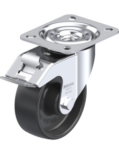 Pasukamas ratukas su stabdžiais L-PP 100R-FI, 100 mm