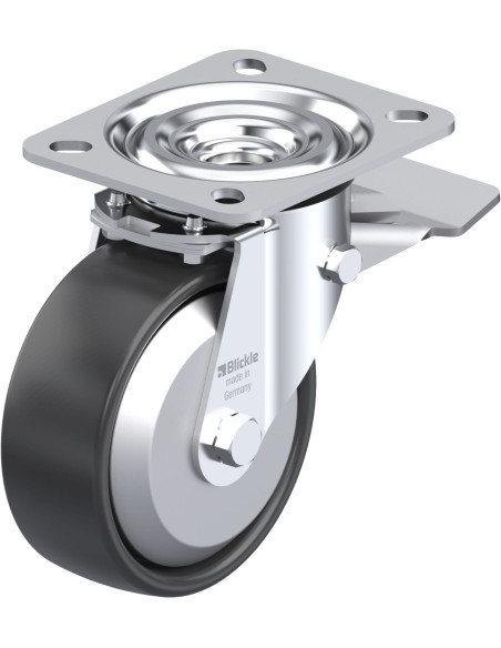 L-PP 100R-ST-FA pasukamas ratukas su stabdžiais