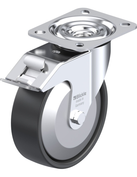 L-PP 125KA-FI-FA pasukamas ratukas su stabdžiais