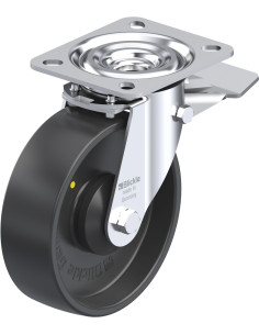 L-PP 125KA-ST-EL antistatinis ratukas su stabdžiais