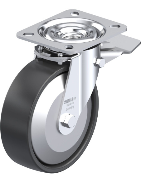 L-PP 125KA-ST-FA pasukamas ratukas su stabdžiais