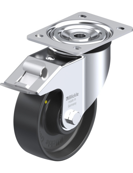 L-PP 150K-FI-EL antistatinis ratukas su stabdžiais