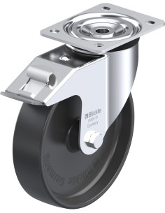 L-PP 200G-FI pasukamas ratukas su stabdžiais 200 mm