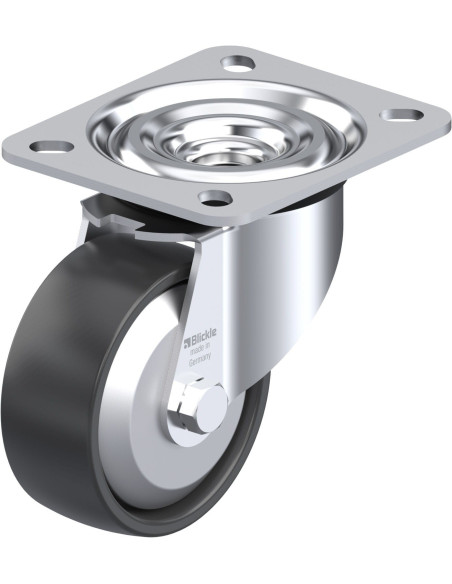 L-PP 80G-FA sintetinis pasukamas ratukas 80 mm