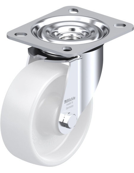 L-PPN 100R sintetinis pasukamas ratukas su 100 mm ratu