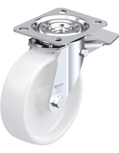 L-PPN 125G-ST pasukamas ratukas su stabdžiais, 125 mm