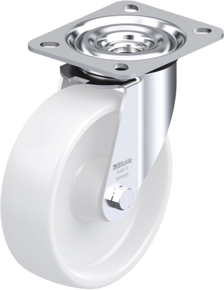 L-PPN 125R sintetinis pasukamas ratukas 125 mm