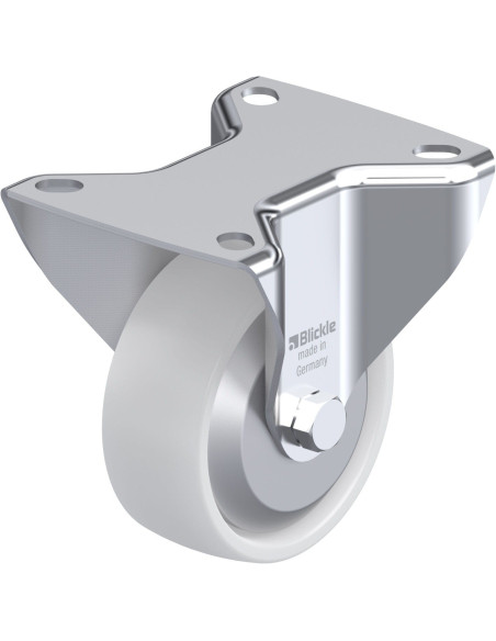 B-PO 80G-FA sintetinis fiksuotas ratukas 80 mm