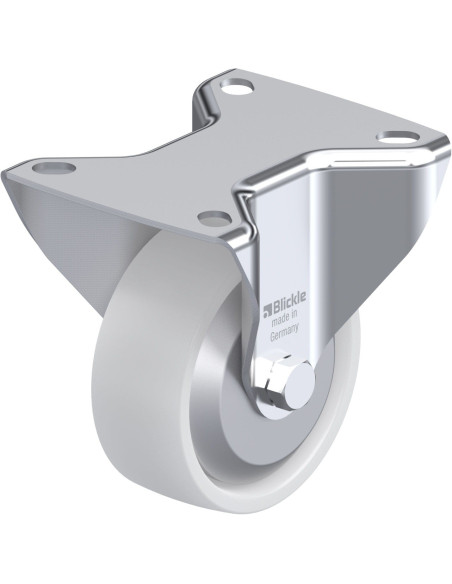 B-PO 80KA-FA sintetinis fiksuotas ratukas 80 mm