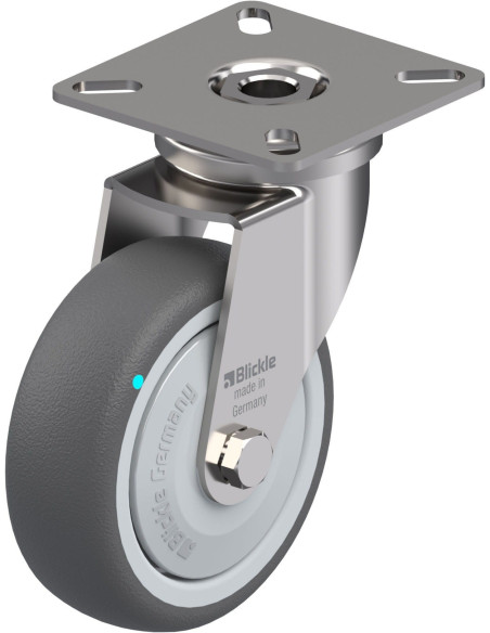 LPXA-PATH 75KFD poliuretano pasukamas ratukas 75 mm